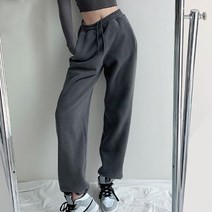 마이시즌 여성용 인조 양털 안감 트레이닝 팬츠