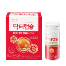 빙그레 닥터캡슐 마이크로 캡슐 유산균 12g, 1개