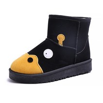 MARKET A 여성용 큐티페이스 스노우 어그부츠