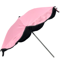 이유부스터 파라솔 유모차 양산 우산 햇빛가리개, 베이지, 1개