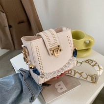 스터드 버클 미니백 B_RD_353