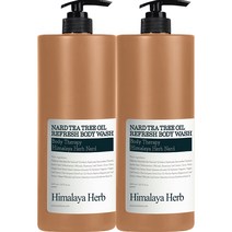 부케가르니 나드 티트리 오일 리프레쉬 바디워시, 1500ml, 2개