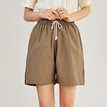 반에이크 여성용 쏘피 린넨 숏팬츠