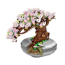 LOZ 플라워 시리즈 나노블록, 01 벚꽃화분