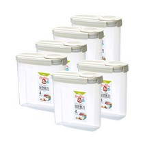 코멕스 고소한 그래놀라 보관용기 4L, 6개