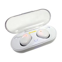굿포유 GoodG 블루투스 5.0 TWS 이어폰, 화이트