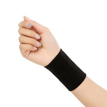 메이크포 탄성있는 손목 보호대 블랙 M, 1개