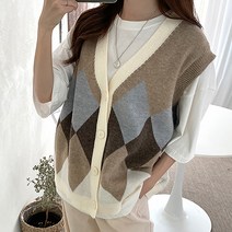 보리맘 다이아 니트 조끼 베스트 임부복 Sa913