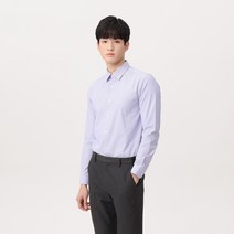 마인드브릿지 남성용 이지케어 잔스트라이프 드레스 셔츠 레귤러 MVDS0184