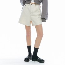 밀리언코르 여성용 커버밴드 내추럴 코튼 반바지 DANA 8180