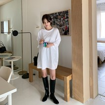 여성용 제이나 스퀘어토 레더 롱부츠