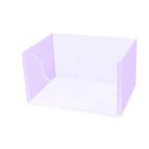 햄스터 목욕통 겸용 사각 아크릴 화장실, 보라, 1개