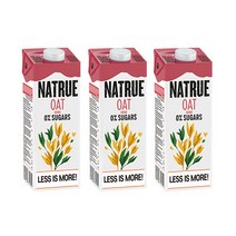 네이쳐 오트 0% 슈가 드링크, 1L, 3개