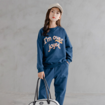 앤젤아이 아동용 OVER맨투맨트레이닝셋