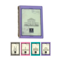 OXFORD PP 포켓 절취 스프링 노트 A5, 랜덤발송, 5개