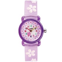 [초등생손목시계] 하이유니 아동용 꽃잎살랑 손목 시계