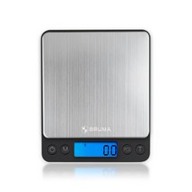 브루마 이유식 주방저울 블랙 1kg, BS50 블랙