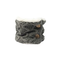 국산 단추 넥워머 하후 수면사 포근 패션 등산 낚시 스키 보드 따뜻한 스카프, 1-블랙