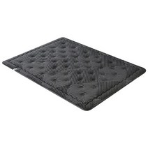 이노크아든 커버분리형 토퍼 전기요 분리난방 IA-EMF1003C, 멜라민 진그레이, 더블 (140 x 200 cm)