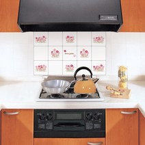 월드디자인 주방 오염방지 난연 알루미늄 시트지 코스모스 AL-005, 1개