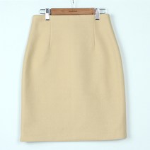 빼빼 여성용 따듯기모 H라인 미디스커트