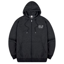 베이직라벨 기본 스트록 후드집업 BHD_0009