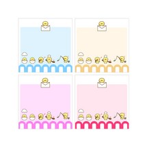 마켓노트 병아리 떡메모지 100p x 4종 세트