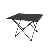 캠핑용 접이식 테이블, 블랙