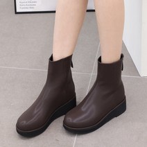 보가 오린 앵클부츠 5cm 3094