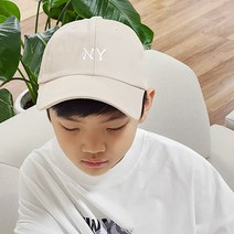 무슈 아동용 NY 심플 야구 모자