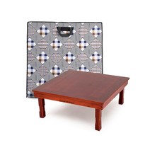 남원목기 샤벨2도 정교자상 80 x 80 cm + 3중 누빔 전용 상버커, 체리