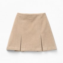 미쏘 맞주름 미니 스커트