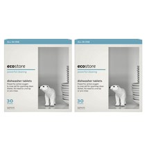 에코스토어 식기세척기용 올인원 태블릿 세제 30p, 600g, 2개