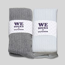 위삭스앤파파맘 아동용 링크스 타이즈 2켤레 세트