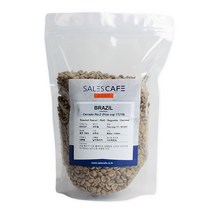 세일즈카페 브라질 세하도 No 2 커피 생두, 1000g, 1개