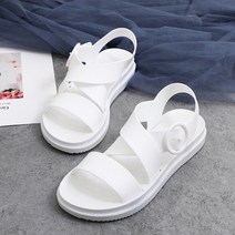 카리스 여성용 모던 디자인 스트랩 샌들