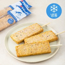 부산어묵 건강한끼 오징어야채 어묵바 (냉동), 80g, 12개