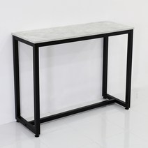 더조아 모던 바테이블 1200 x 450 x 920 mm, 까르니코화이트