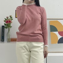 여성용 2015프릴넥 포인트 니트 MGCKTS278