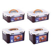 리빙선데이 밀폐용기 세트, 김치통 3L x 2p + 4.3L + 4.5L, 1세트