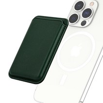 하나디자인 마그네틱 카드 포켓, 카키, 1개