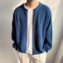 제이에이치스타일 남성용 투웨이 니트 집업 가디건 JHROK460