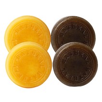 바쓰힐 클렌징 바 어성초 100g x 2p + 꿀 앤 프로폴리스 100g x 2p 세트, 1세트