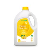 슈가버블 1종 주방세제 리치 레몬, 2.5L, 1개