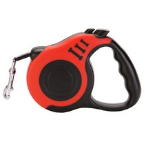LETUSTO 반려견 자동줄, 레드