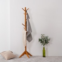 에보니아 레미 원목 DIY 사각다리 옷걸이, 브라운