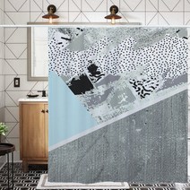 카리스 삼각 유니크 디자인 샤워커튼 A07 120 x 180 cm, 1개