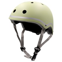 휠러스 스케이트보드헬멧 WH-90, 올리브(헬멧), 랜덤발송(헬멧 끈)
