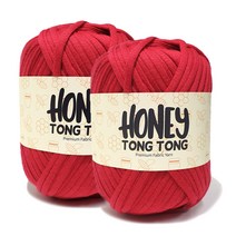 니뜨 허니 통통 뜨개실 100g x 2p, 122 레드