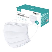 센스케어 비말차단 마스크 화이트 대형 KF-AD, 50개입, 1개